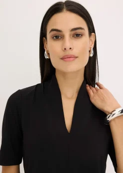 T-shirt à col calice