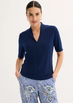 T-shirt à col calice