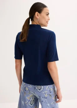 T-shirt à col calice