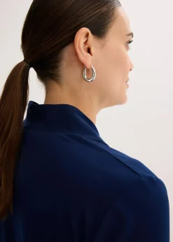 T-shirt à col calice