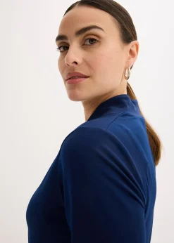 T-shirt à col calice