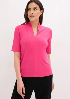 T-shirt à col calice