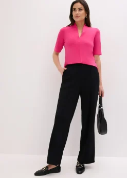 T-shirt à col calice