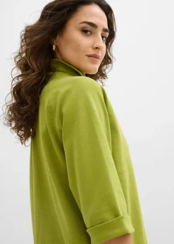 T-shirt à col zippé