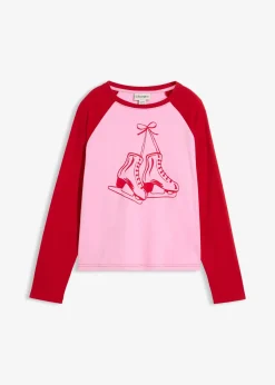 T-shirt 100% coton à manches raglan