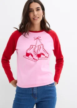 T-shirt 100% coton à manches raglan