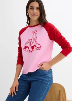 T-shirt 100% coton à manches raglan