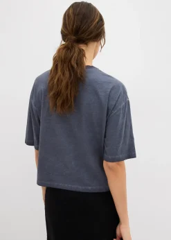 T-shirt 100% coton à strass