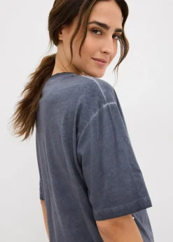 T-shirt 100% coton à strass