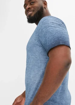 T-shirt 100% coton, aspect délavé