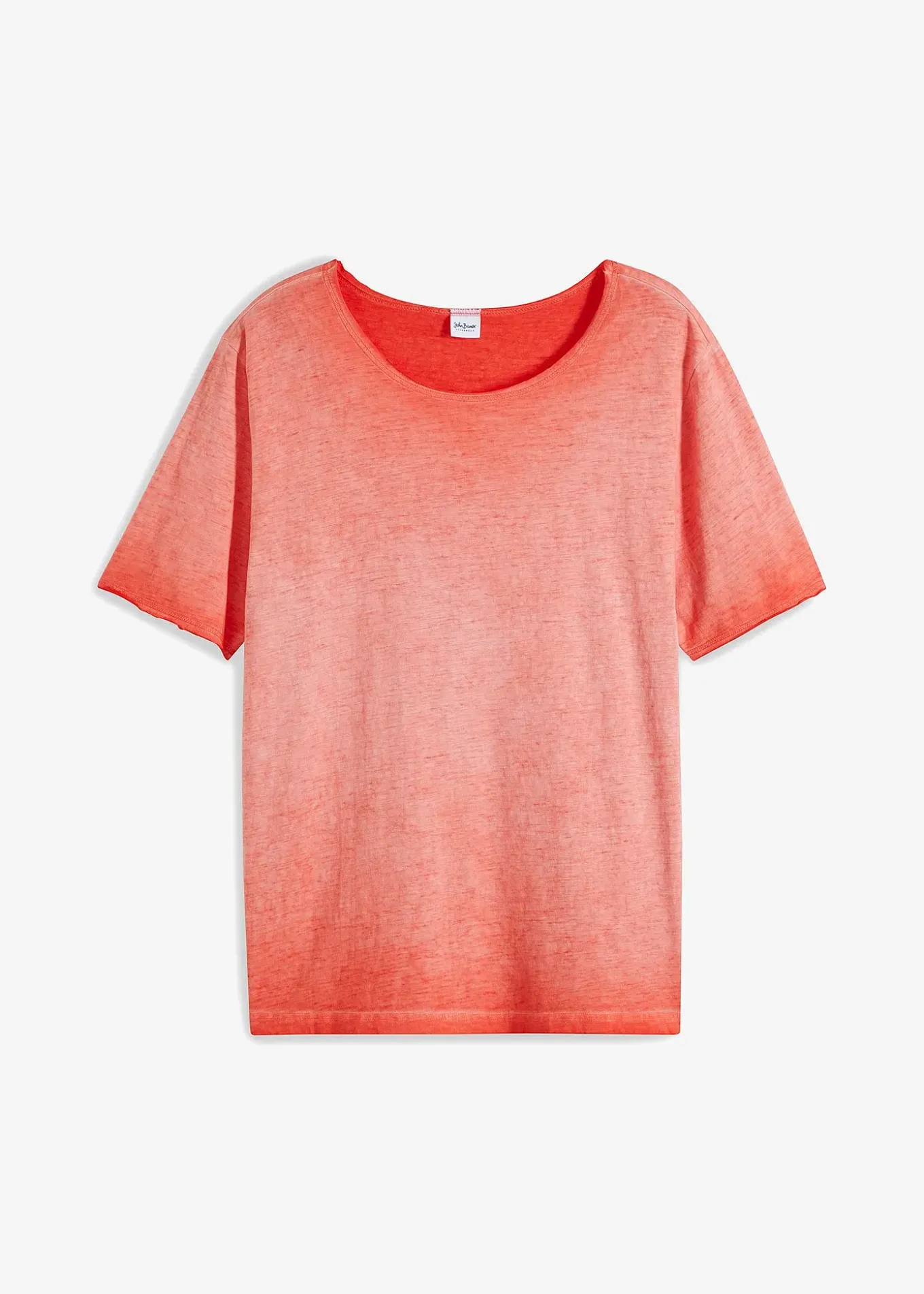 T-shirt 100% coton, aspect délavé