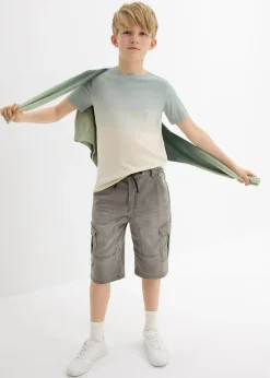 T-shirt 100% coton effet ombré