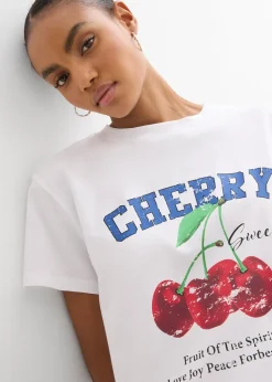 T-shirt 100% coton, imprimé