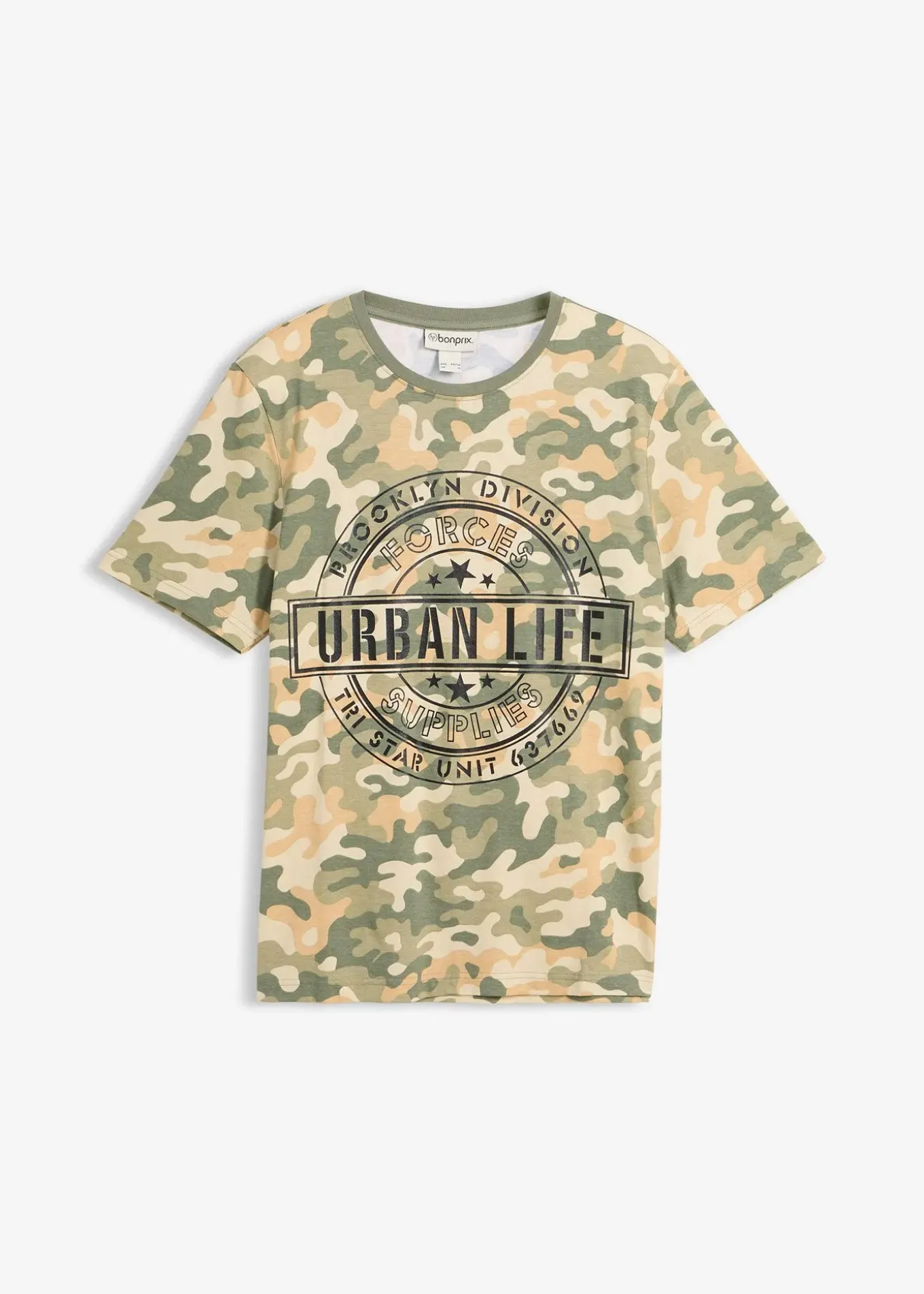 T-shirt 100% coton, slim