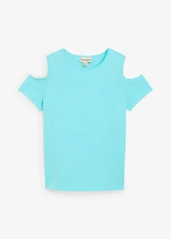 T-shirt à découpes 100% coton