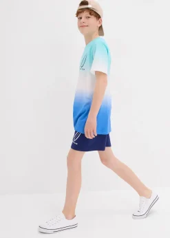 T-shirt à dégradé en coton