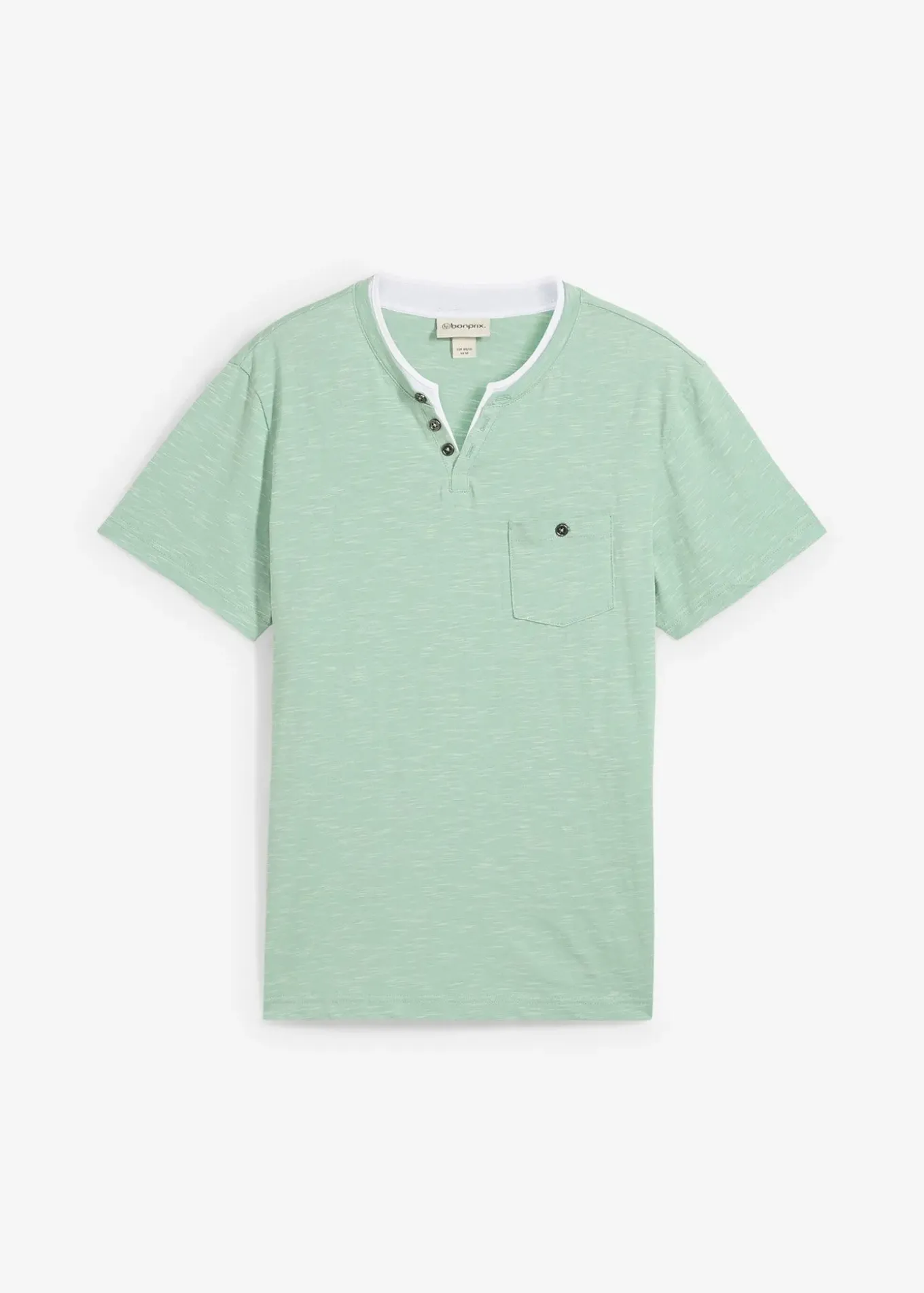 T-shirt 2 en 1 chiné