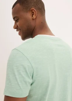 T-shirt 2 en 1 chiné