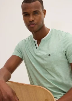 T-shirt 2 en 1 chiné