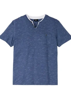 T-shirt 2 en 1 chiné