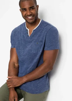 T-shirt 2 en 1 chiné