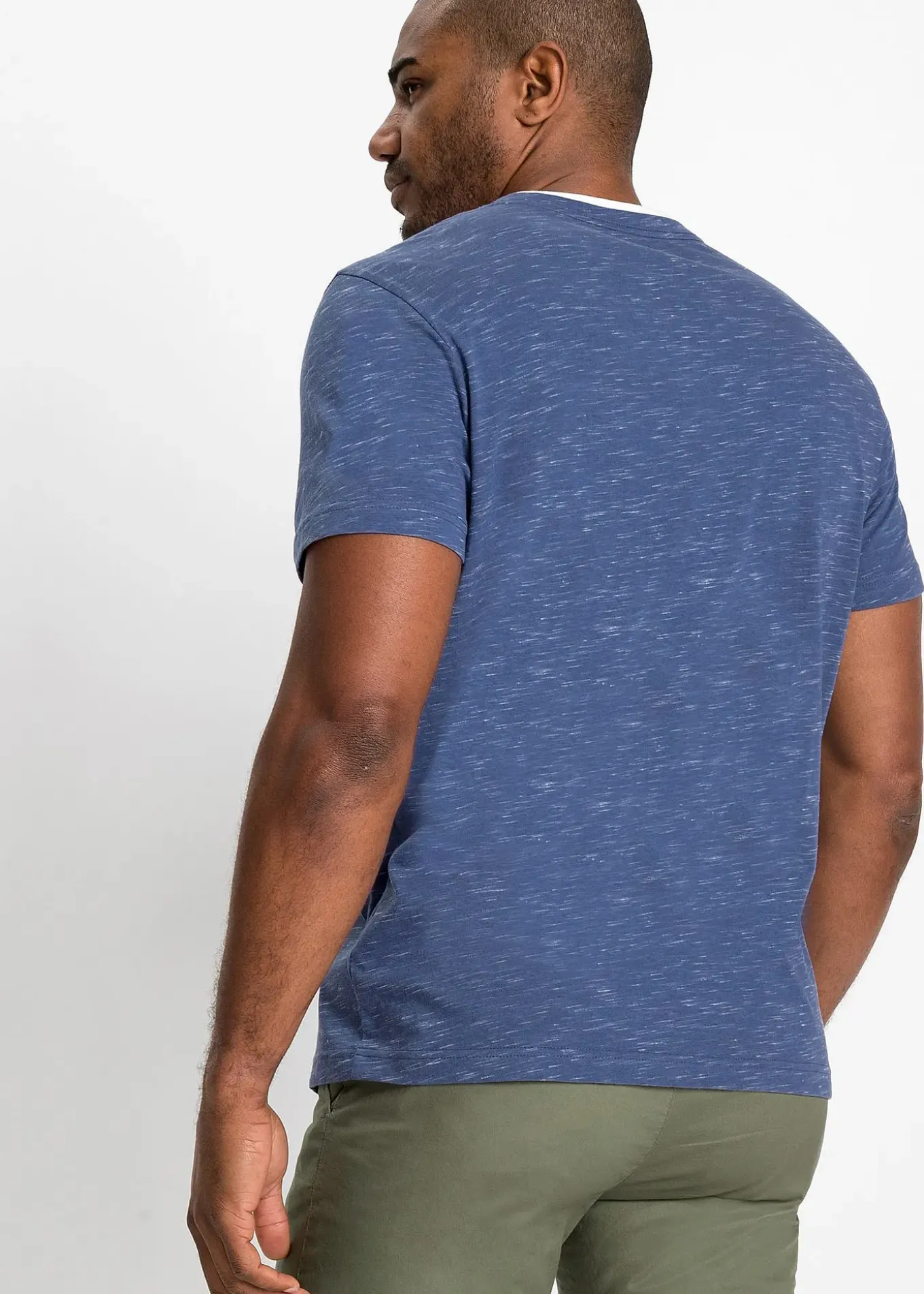 T-shirt 2 en 1 chiné