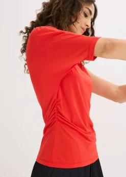 T-shirt à encolure asymétrique