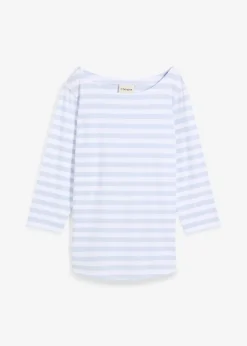 T-shirt à encolure bateau