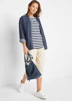 T-shirt à encolure bateau