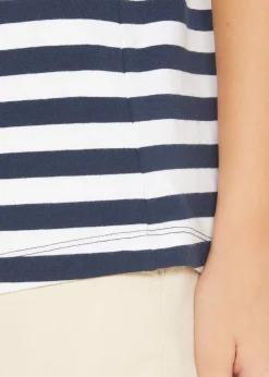 T-shirt à encolure bateau