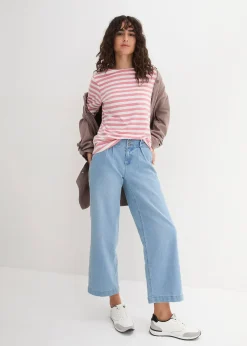 T-shirt à encolure bateau