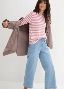 T-shirt à encolure bateau