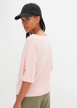 T-shirt à encolure bateau