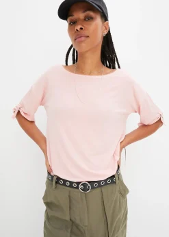 T-shirt à encolure bateau