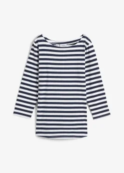 T-shirt à encolure bateau