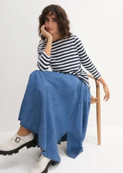 T-shirt à encolure bateau