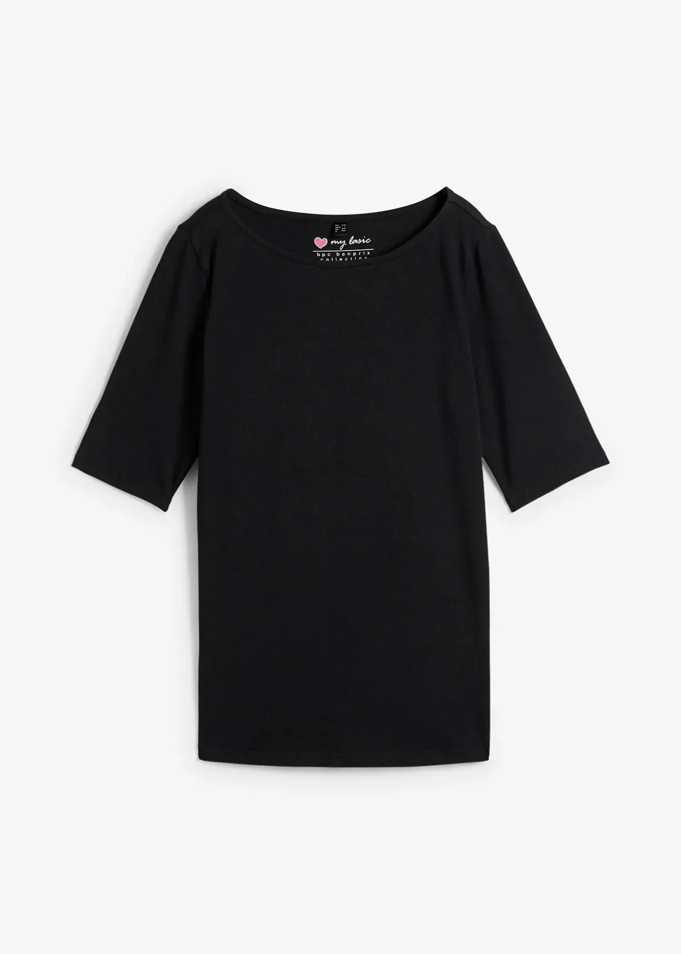 T-shirt à encolure bateau