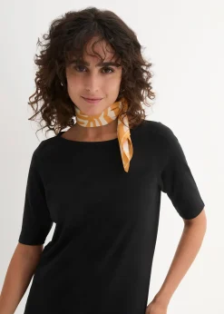 T-shirt à encolure bateau