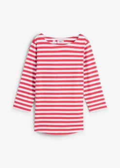 T-shirt à encolure bateau