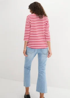 T-shirt à encolure bateau