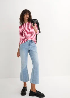 T-shirt à encolure bateau