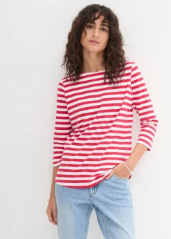 T-shirt à encolure bateau