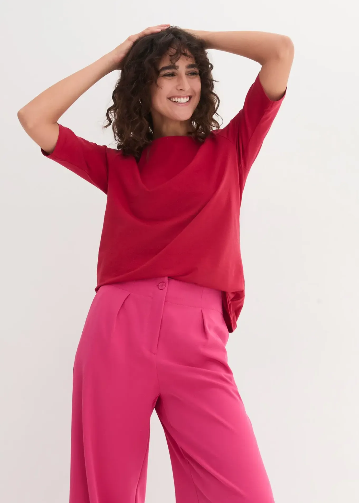 T-shirt à encolure bateau