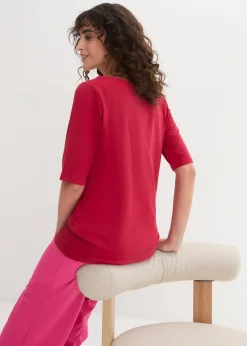 T-shirt à encolure bateau