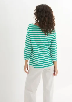 T-shirt à encolure bateau