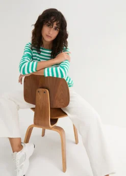 T-shirt à encolure bateau