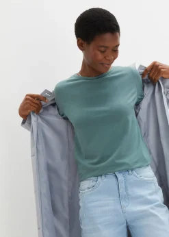 T-shirt à encolure bateau