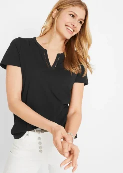 T-shirt à encolure originale