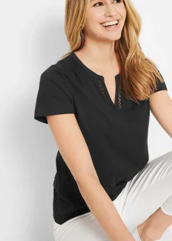 T-shirt à encolure originale