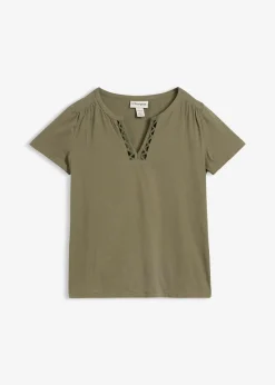 T-shirt à encolure originale